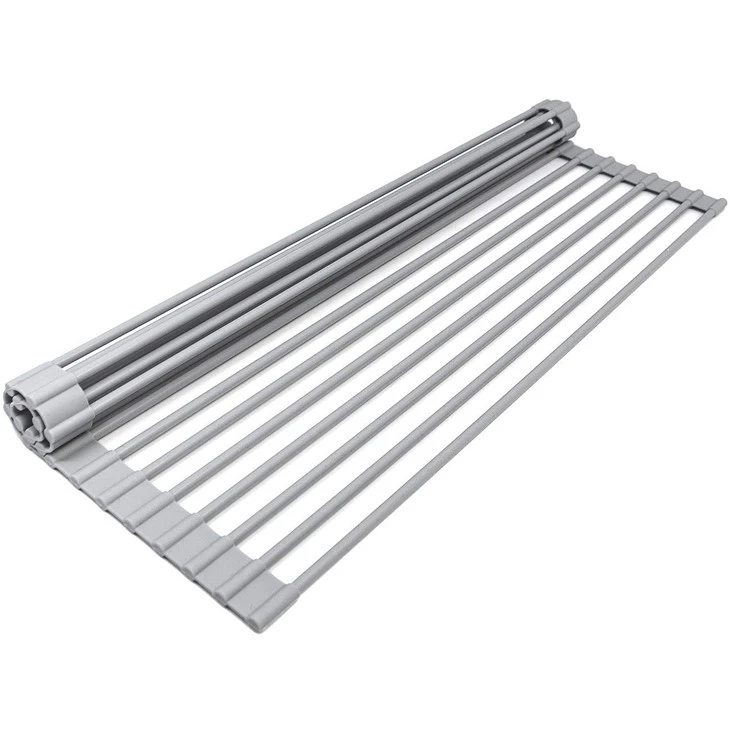 Custom Kitchen Rolling Up Dish Racks