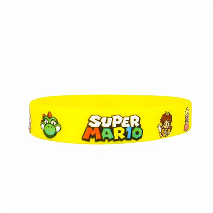 Logo Print Silicone Personalized Wrist Band