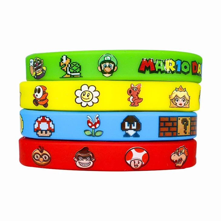 Logo Print Silicone Personalized Wrist Band
