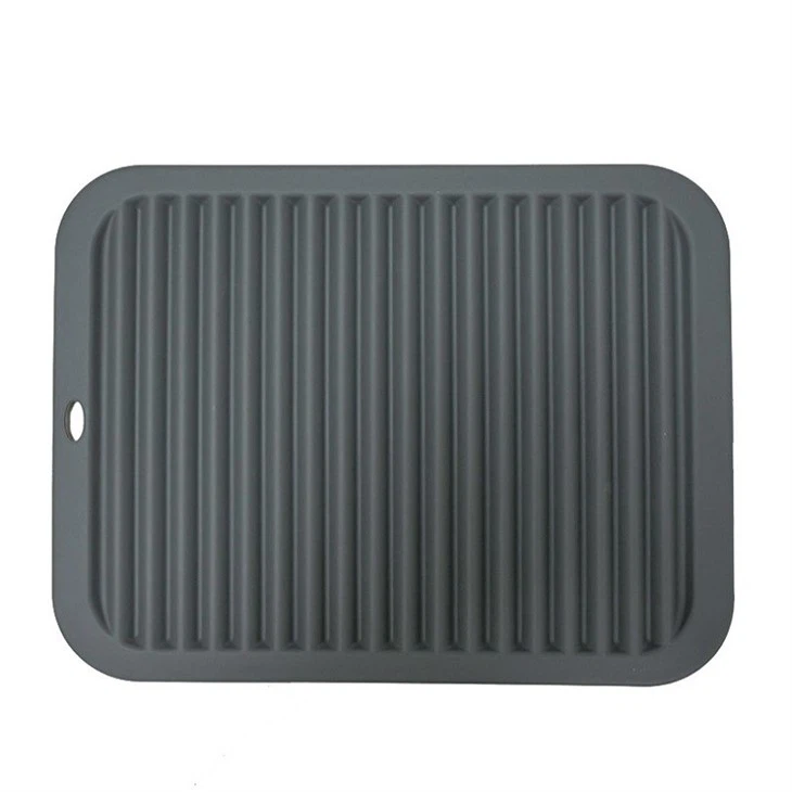silicone mat dark grey